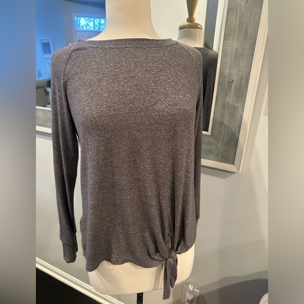 Gibson side tie tunic top